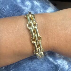 New Adjustable Gold Chain Bracelet